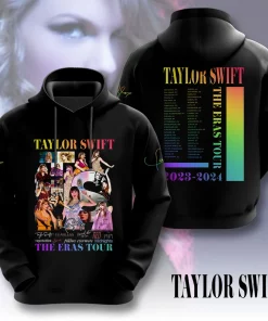 taylor swift rainbow eras tour 3d tshirt hoodie 2