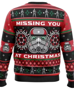 black red christmas sweater missing you 3