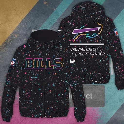 buffalo bills custom windbreaker jacket