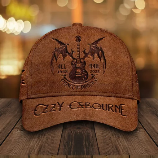 ozzy osbourne 3d all hail prince of darkness cap 1
