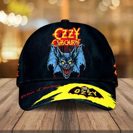 ozzy osbourne 3d cap prince of darkness bat tribute 1