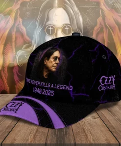 ozzy osbourne 3d memorial cap 3