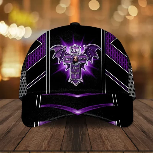 ozzy osbourne 3d prince of darkness memorial cap 1