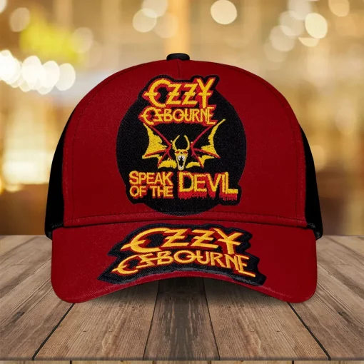 ozzy osbourne 3d speak of the devil cap 1