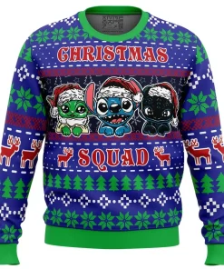 red christmas sweater 3d festive 1