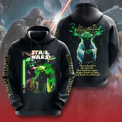 star wars yoda 3d hoodie tshirt the glow of the force (2)